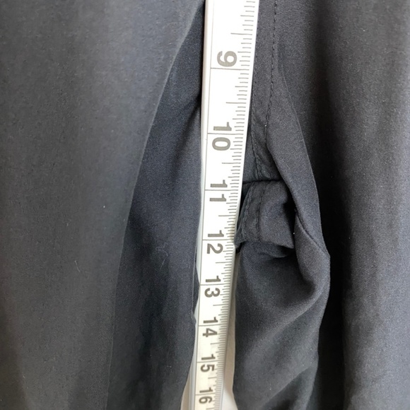 Reebok Capris Womens Medium Black Pink Stripe Pockets Drawstring Elastic Waist - Picture 7 of 8